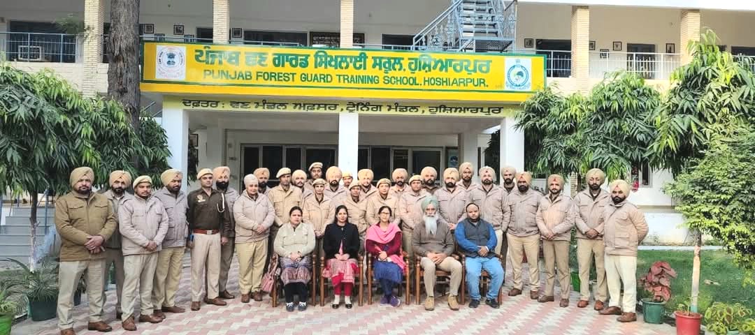 पंजाब वन रक्षक प्रशिक्षण स्कूल में नशे और उसके उपचार पर जागरूकता कार्यशाला आयोजित की गई